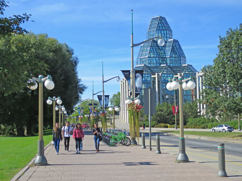 Cycling in Ottawa Canada